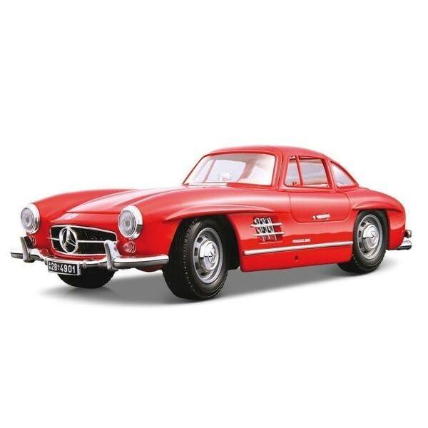 ミニカー メルセデス ベンツ 300 SL 1954 ブラーゴ 1/24スケール ダイキャストモデル ガルウィングドア 精密再現 クラシックカー コレクターズアイテム 高品質 スポーツカー ヴィンテージ 自動車モデル - Trade Center