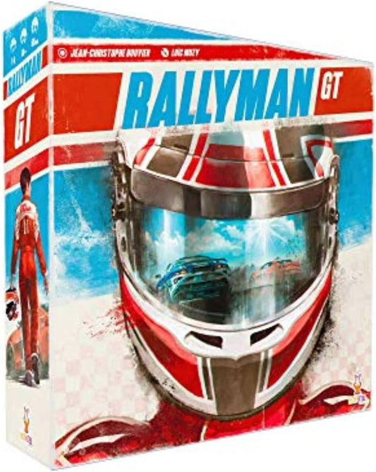 ボードゲーム ラリーマン：GT 戦略とスリルが融合した本格レースボードゲーム ダイスシステムでリスク管理と戦略性を両立 1-6人用 45-60分 10歳以上 31枚の両面トラックタイルで自由なコース設計 リアルなレース感覚を再現 輸入英語版 - Trade Center