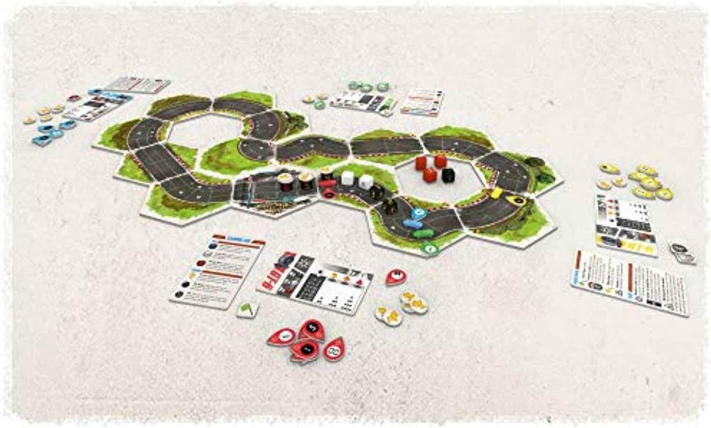 ボードゲーム ラリーマン GT Rallyman GT エキサイティングなレース体験 オリジナルコース自由設計 ダイス駆使の戦略的リスク管理 リアリティ高い手番順変動 1 6人対応 10歳以上対応 白熱の45分から60分のレーススリル 