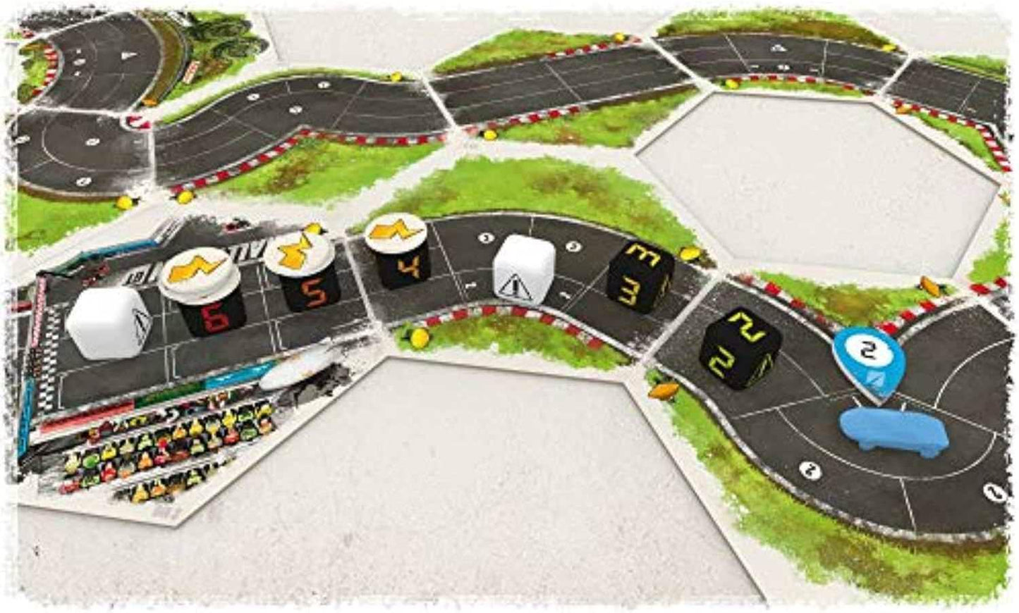 ボードゲーム ラリーマン GT Rallyman GT エキサイティングなレース体験 オリジナルコース自由設計 ダイス駆使の戦略的リスク管理 リアリティ高い手番順変動 1 6人対応 10歳以上対応 白熱の45分から60分のレーススリル 