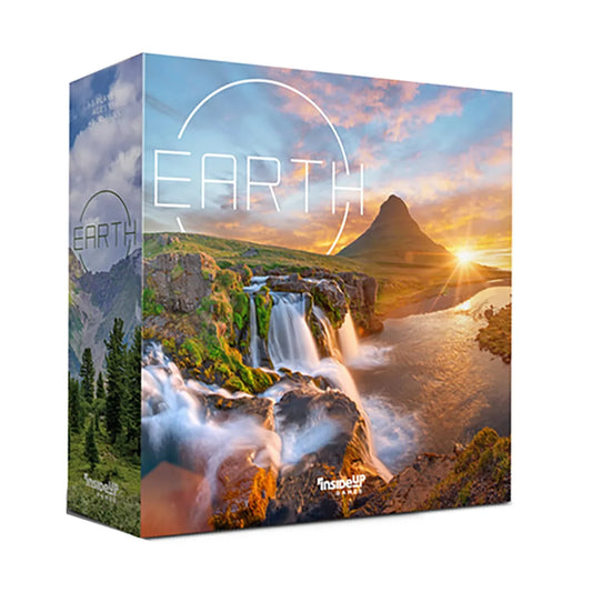 カードゲーム Earth アース 自然の摂理を再現する戦略カードゲーム 地球の驚くべき生態系を再現して育てる 多彩なカードと美しいアートワークで楽しむ環境テーマ ボードゲーム プレイ人数一から五人対象年齢十三歳以上 