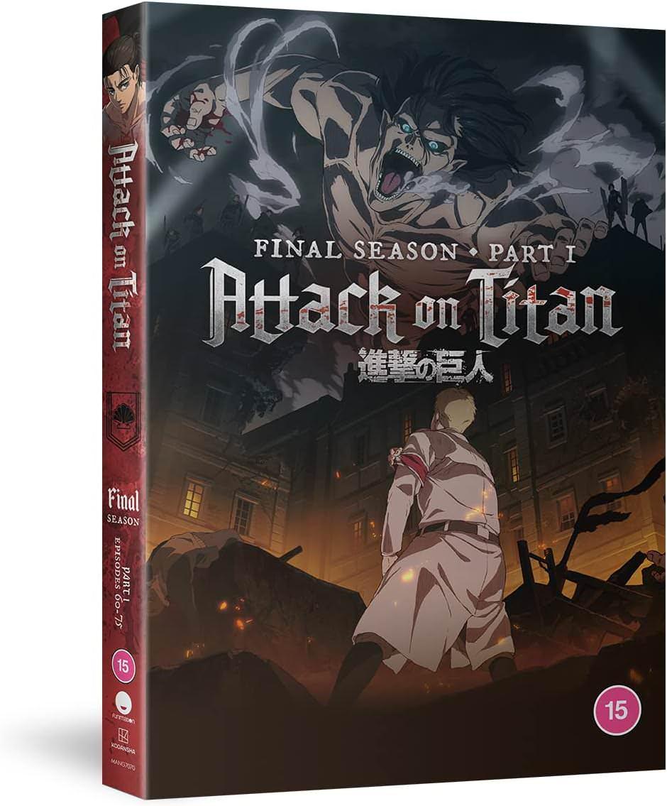 DVD 進撃の巨人 The Final Season Part 1 MAPPA 全3枚383分収録 最終章物語海の向こう側激突戦争宣戦布告新主人公ガビブラウンファルコグライス巨人の力調査兵団戦闘シーン迫力表現 WIT STUDIO制作移行