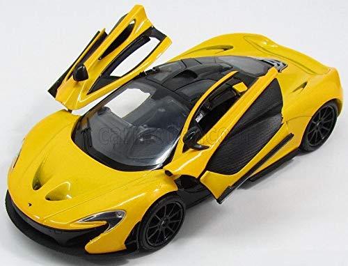 ミニカー コレクション MOTORMAX マクラーレン P1 1/24 イエロー ダイキャストモデル スーパーカー レプリカ プレミアムコレクション 限定モデル 精密再現 完成品 ディスプレイ カーモデル スケールモデル 高品質 V8ツインターボ 903馬力 - Trade Center