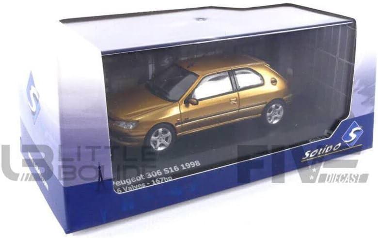 ミニカー プジョー 306 S16 1998 1/43 SOLIDO ソリド フランス車 コンパクトカー ホットハッチ スポーツカー モデルカー ダイキャスト 精密模型 クラシックカー レプリカ フランス名車 欧州車 レーシングカー 2.0L 150馬力 ヨーロッパ車 90年代 - Trade Center