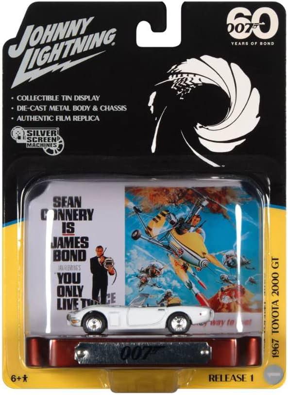ミニカー JOHNNY LIGHTNING ジョニーライトニング トヨタ 2000GT 007は2度死ぬ 1967 1/64 ダイキャスト モデルカー ボンドカー レプリカ スーパーカー クラシックカー ヴィンテージカー 映画 コラボレーション スペシャルエディション - Trade Center