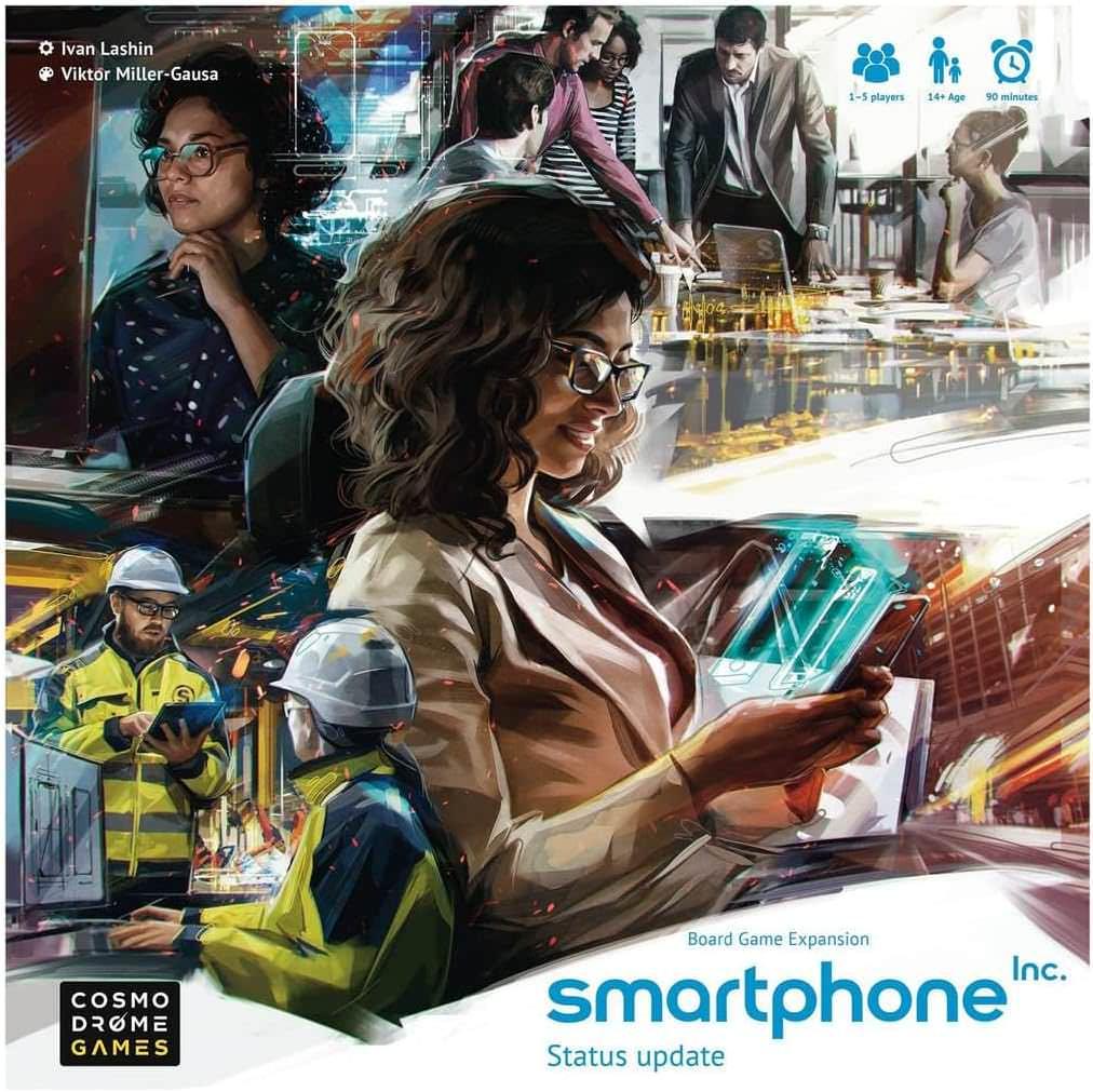 ボードゲーム Smartphone Inc Update 1.1 Expansion Arcane Wonders 戦略 経済産業 製造 CEOミニチュア 新技術モジュール ハードコアモード 2 ー3人用ボードモジュール ディレクティブモジュール アクションキュー