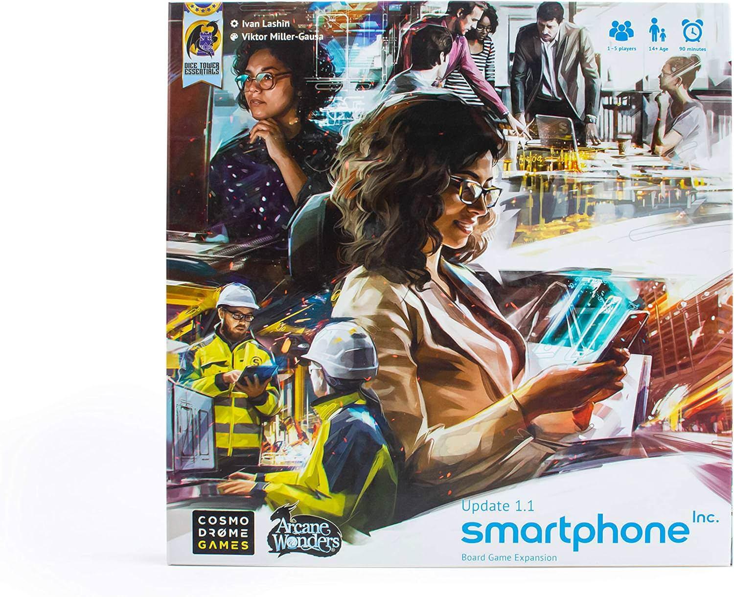 ボードゲーム Smartphone Inc Update 1.1 Expansion Arcane Wonders 戦略 経済産業 製造 CEOミニチュア 新技術モジュール ハードコアモード 2 ー3人用ボードモジュール ディレクティブモジュール アクションキュー