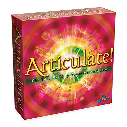 アウトレット品 ボードゲーム ドラモンド パーク アーティキュレート Drumond Park Articulate ファミリーボードゲーム 500枚カード 30秒タイマー 複数カテゴリー 特別ターン 4人以上 20名以上 プレイヤー対応推測チャレンジゲーム