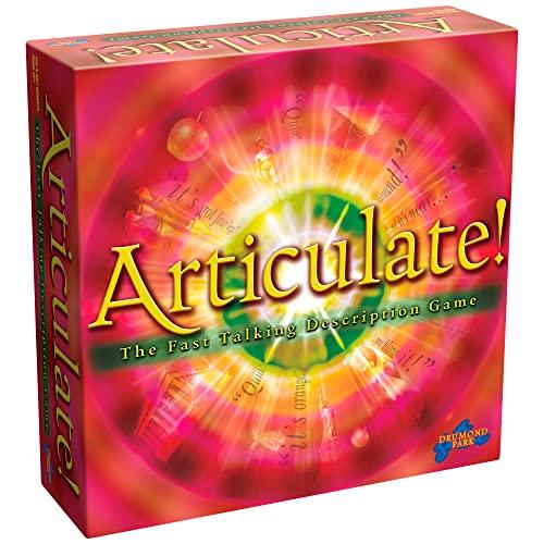 アウトレット品 ボードゲーム ドラモンド パーク アーティキュレート Drumond Park Articulate ファミリーボードゲーム 500枚カード 30秒タイマー 複数カテゴリー 特別ターン 4人以上 20名以上 プレイヤー対応推測チャレンジゲーム