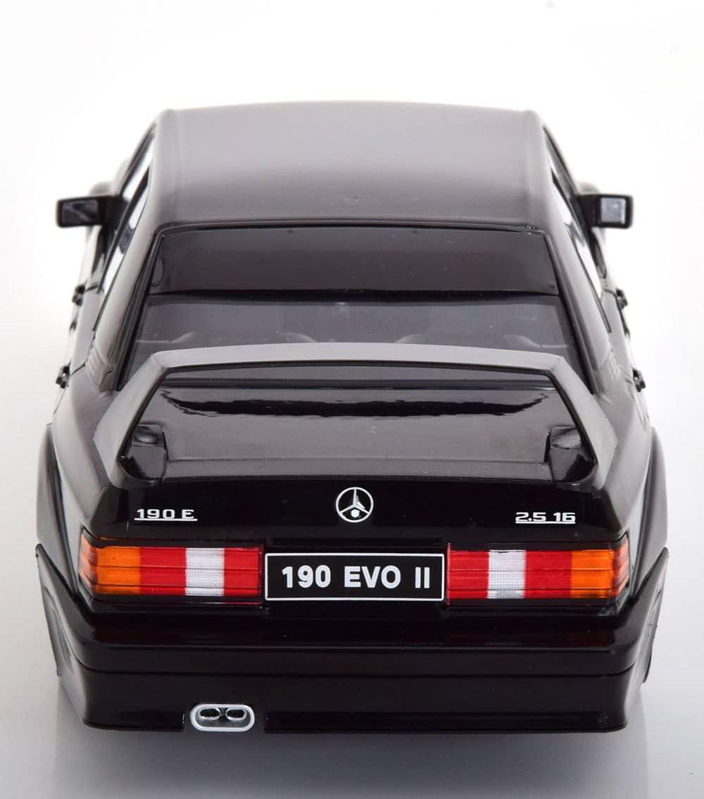 ミニカー SOLIDO MERCEDES BENZ 190E EVO 2 1990 ブラック メルセデスベンツ 1/18 ソリド DTM レーシングカー コレクション モデルカー 限定モデル ワイドフェンダー エアロパーツ 大型リアウイング 高精密 ダイキャスト レース仕様 - Trade Center