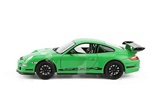 ミニカー WELLY ウィリー ポルシェ 911 997 GT3 RS グリーン 1/24 スケール 精密ディテール コレクション仕様 エレガンスとパワー象徴 スタイリッシュフォルム 高級感あふれるスポーツカー再現 車模型 ファン必携 限定デザイン