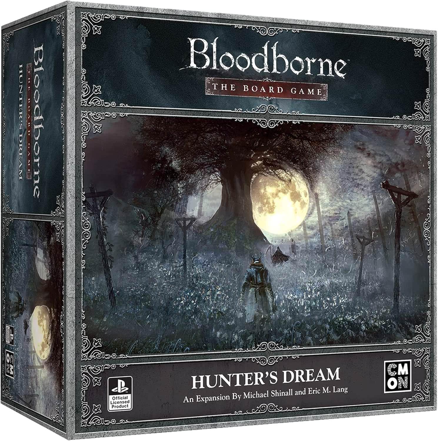 ボードゲーム ブラッドボーン ハンターズドリーム 拡張セット 深い物語性 戦略的戦闘 変形武器デッキ構築 最大4人協力プレイ 精巧ミニチュア ストーリーテリング 忠実再現 戦術的駆け引き遊び方多彩 