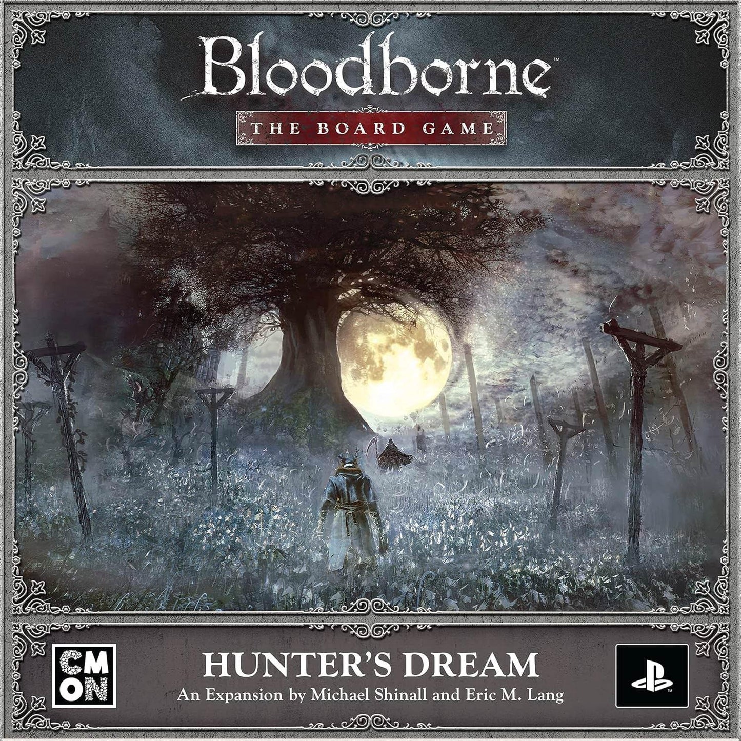 ボードゲーム ブラッドボーン ハンターズドリーム 拡張セット 深い物語性 戦略的戦闘 変形武器デッキ構築 最大4人協力プレイ 精巧ミニチュア ストーリーテリング 忠実再現 戦術的駆け引き遊び方多彩 