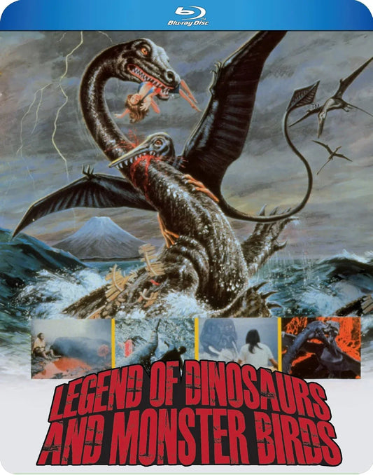 Blu-ray 恐竜 怪鳥の伝説 Discotek メディア 1977年特撮怪獣映画 富士山麓の秘話 先史時代巨大生物 映像美 1080p高画質 アスペクト比2.35 迫力映像 ミニチュア特撮技術 刻まれた伝統 怪獣アクション 