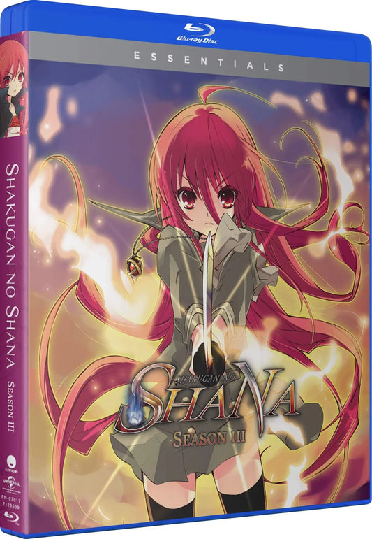 Blu-rayディスク 灼眼のシャナIII シーズン3 Essentials完結編 アニメシリーズ 渡部高志監督制作 全24話収録 壮大な物語集大成 鮮明1080p高精細画質 充実特典映像 豪華声優陣熱演 16:9ワイドスクリーン映像 美麗繊細表情描写 