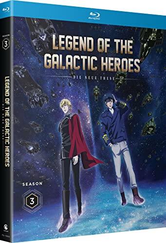 Blu-ray 銀河英雄伝説 Die Neue These シーズン3 Crunchyrollスタジオ 宇宙叙事詩 高画質高音質 1080p HDネイティブ 全エピソード収録 300分以上 SFアニメ 宇宙戦争 戦略友情複雑人間関係 ドラマ アクション アドベンチャー 