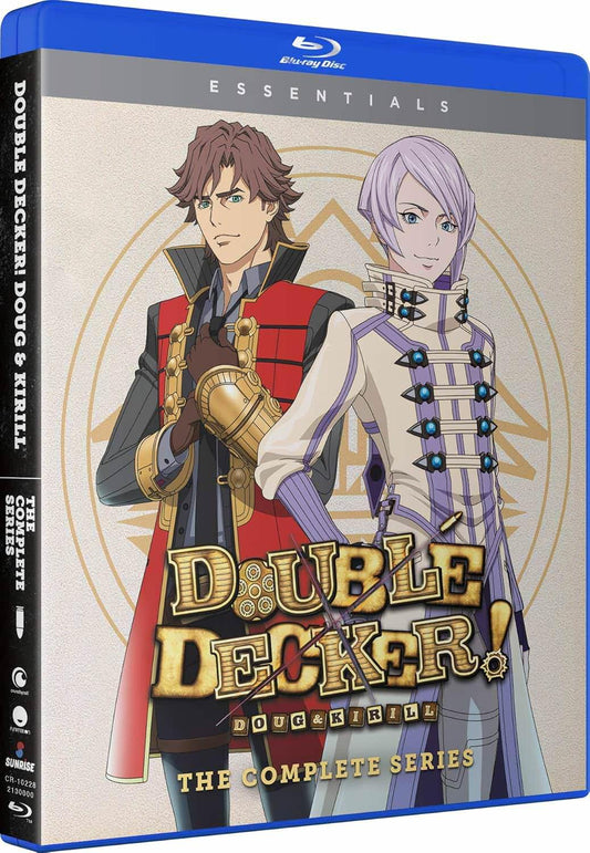 ブルーレイ DOUBLE DECKER ダグ＆キリル コンプリートシリーズ FUNimation 未来都市リスヴァレス 舞台アクションコメディ アニメ完全版 SEVEN-O 特殊犯罪対策組織 バディもの 1080p ハイデフィニション 16対9
