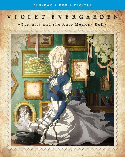 ヴァイオレット・エヴァーガーデン I 永遠と自動手記人形 劇場版 アニメ 京都アニメーション 藤田春香 監督 2019年9月 劇場公開 Movie Blu-ray Digital 高画質 繊細な映像美 日本語音声 北米輸入版 Blu-ray