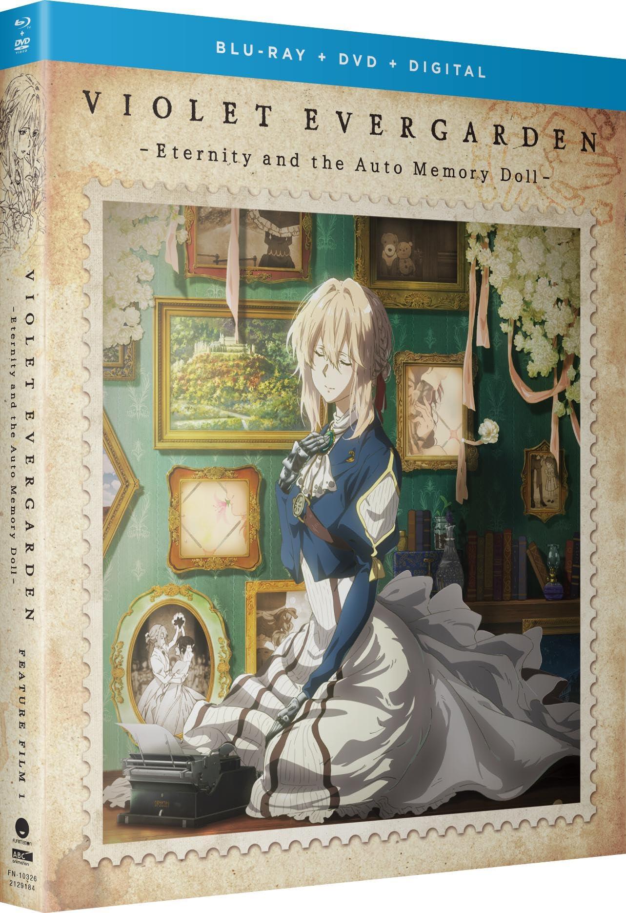 ヴァイオレット・エヴァーガーデン I 永遠と自動手記人形 劇場版 アニメ 京都アニメーション 藤田春香 監督 2019年9月 劇場公開 Movie Blu-ray Digital 高画質 繊細な映像美 日本語音声 北米輸入版 Blu-ray