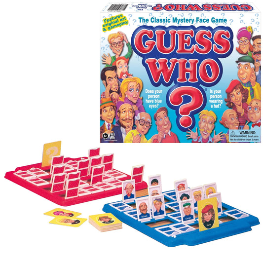 ゲーム Guess Who? Classic Edition Guess Who? Classic Edition ブランド 古典的 推理 ゲーム 1980年代 人気 爆発的 シンプル 推理力 記憶力 論理的思考 質問力 教育的 記憶力向上 論理的思考 発達 戦略的 親子対戦 友達 