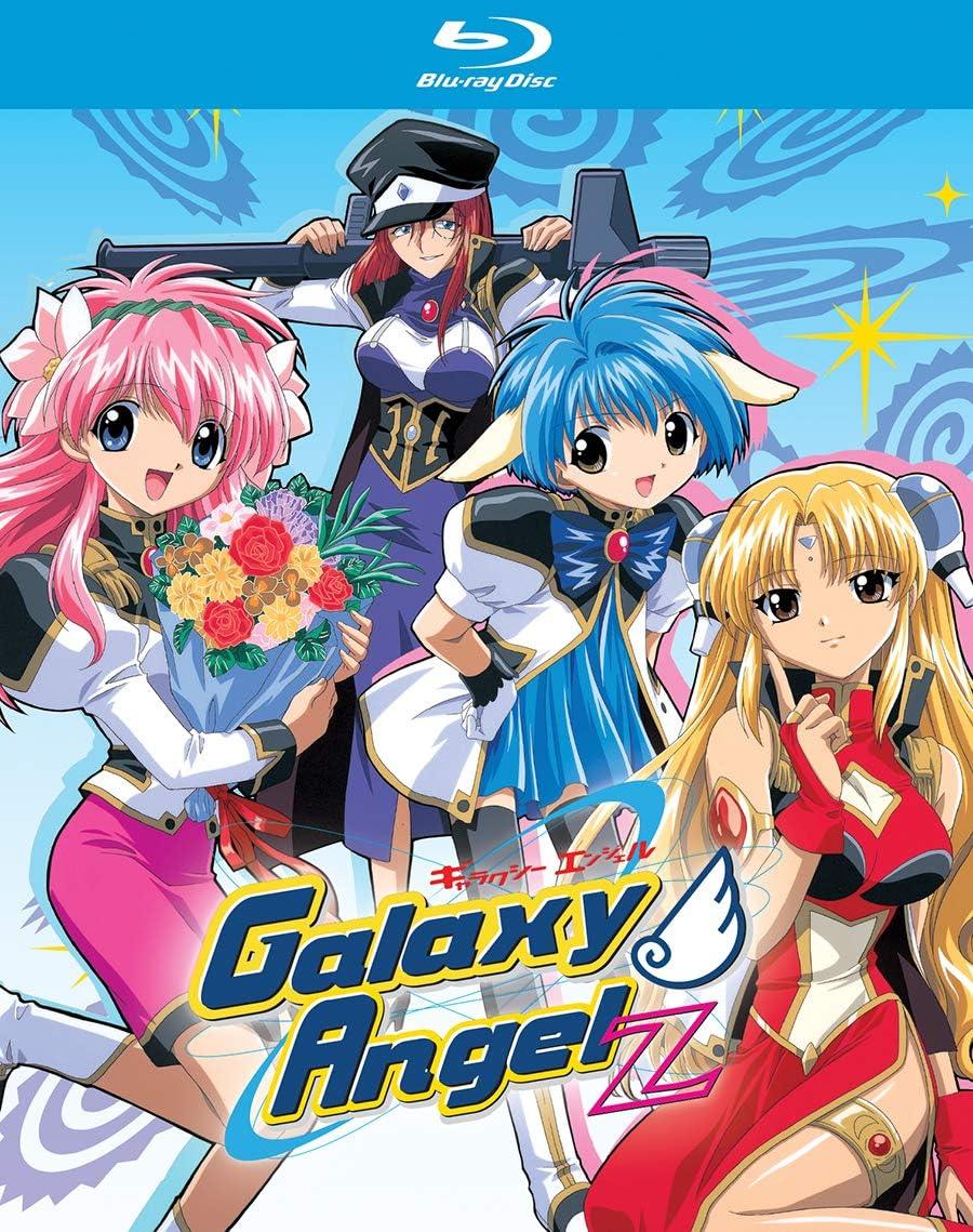 Blu-ray ギャラクシーエンジェルZ ギャラクシーエンジェルZ ブランド 高解像度映像 1080i High Definition 全19話収録 2枚組 285分再生 トラブルメーカーズの宇宙精鋭部隊 予測不能なSFコメディアニメの冒険