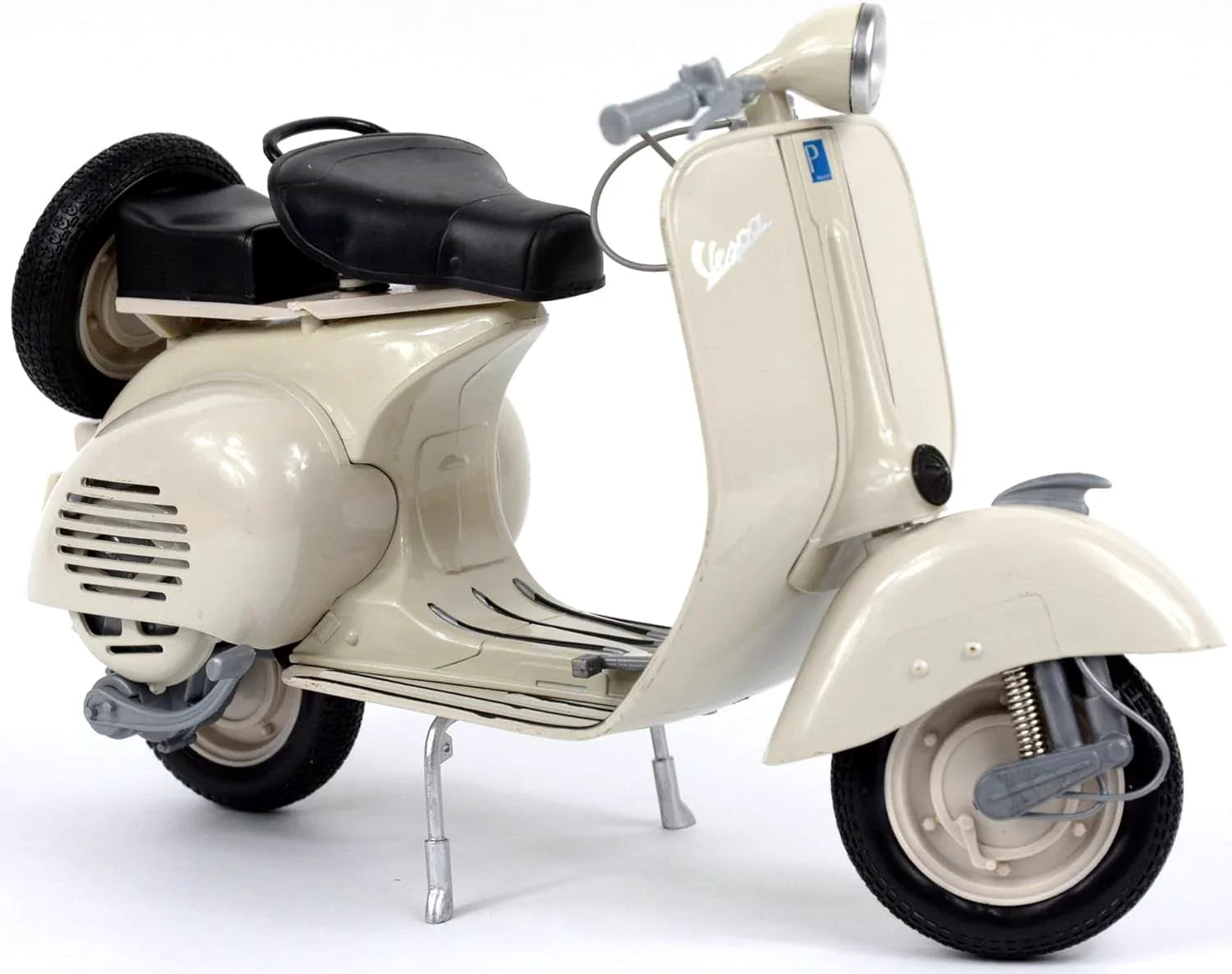 アウトレット品 ダイキャストモデル 1955 Vespa 150 VL 1T New Ray クラシカルな魅力 精密再現 ベージュカラー リアル動作機構 シュミレーション可動 タイヤ回転 ステアリング操作可能 高品質仕様 コレクターズアイテム 全長28cm 幅10cm 高さ19cm