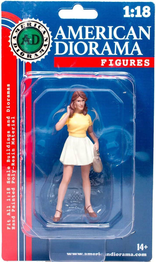 フィギュア American Diorama AD76309 The Dealership Customer Figure #2 自動車ディーラー世界再現 1:18スケール ポリレジン製 精巧 手塗り 高品質 細部拘り コレクション向け 展示用 個別包装 GTINコード付き モデルカー ジオラマ用