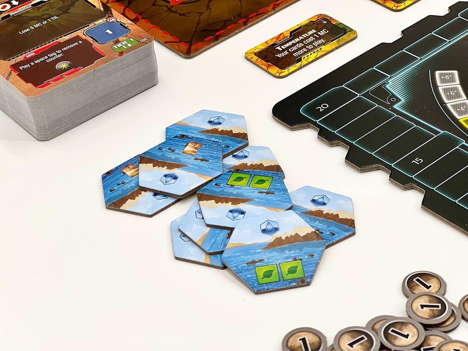 カードゲーム アレス・エクスペディション拡張 クライシス テラフォーミング・マーズ 協力型新モード 火星の危機に対処する戦略ゲーム 新企業4社追加 両面仕様火星ボード 1 ー 4人用 60分プレイ 輸入英語版 - Trade Center