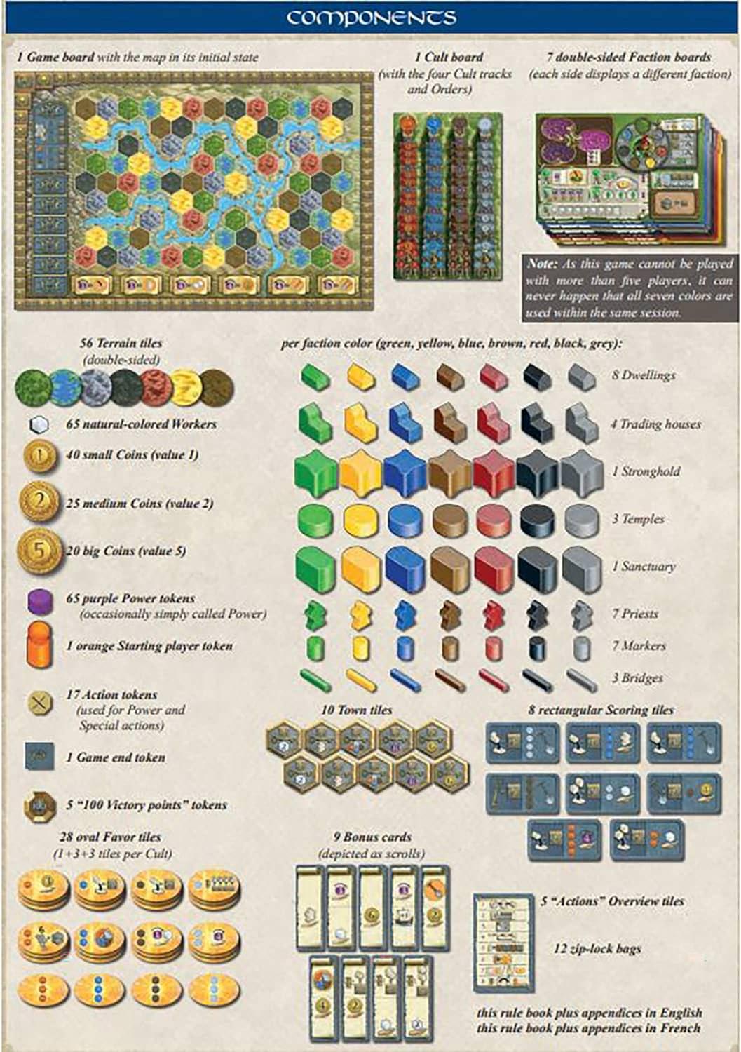 テラミスティカ ボードゲーム 戦略ゲーム 地形変換 文明発展 14民族 リソース管理 魔力システム 都市建設 宗教カルト 勝利点 テラフォーミング 多彩な戦略 高度な計画性 間接的インタラクション 魔法の世界 幻想世界 テラミスティカ 輸入英語版 - Trade Center