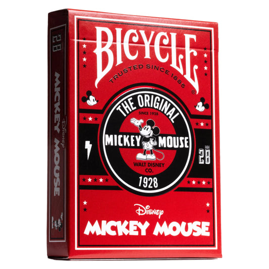 トランプ Bicycle Disney Classic Mickey Mouse Playing Cards ミッキーマウス エレガントデザイン 高品質 プレミアムフォイル加工 クラシックエアクッション仕様 世界的ブランド伝説のコラボレーション 
