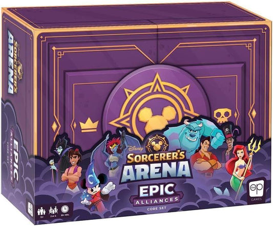 ボードゲーム ディズニー・ソーサラーズ・アリーナ：エピック・アライアンス・コアセット Disney Sorcerer's Arena ー Epic Alliances Core Set 魔法の戦略バトル ディズニーとピクサーのキャラクター 輸入英語版 日本語説明書なし - Trade Center