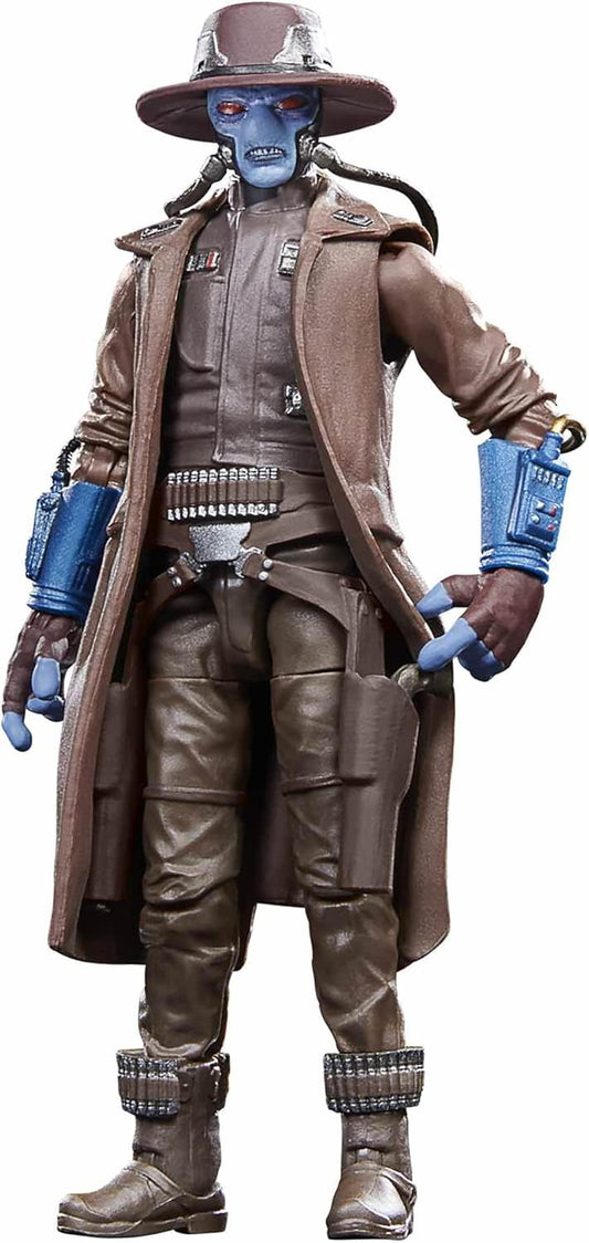 アクションフィギュア Star Wars The Vintage Collection Cad Bane Hasbro 3.75インチ 青い肌 赤い目 可動式頭部 両腕両脚可動 廃れない西部劇テイストの広つば帽子とロングコート付き 二丁拳銃付属 コレクターズ向け精密再現