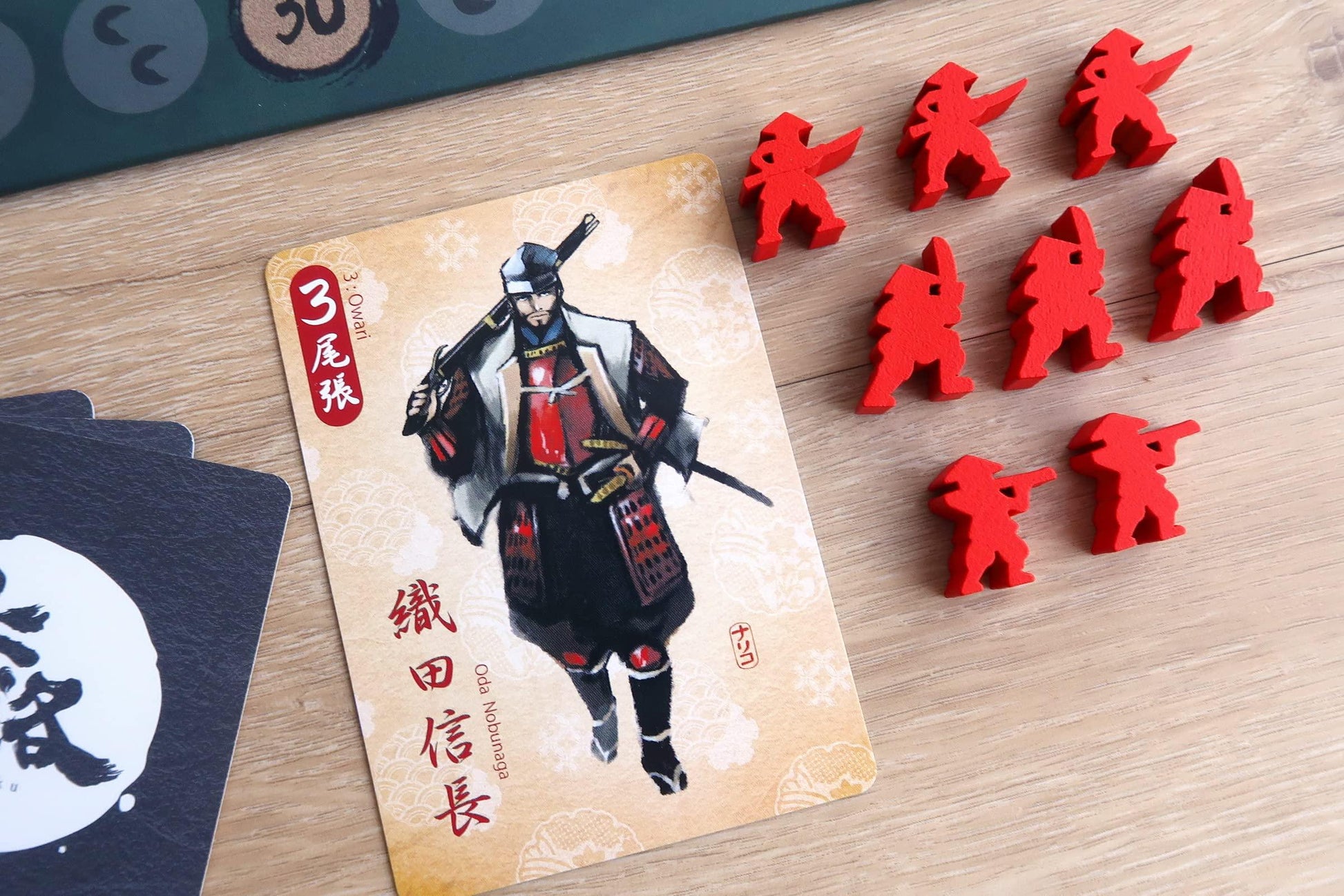 ボードゲーム Joraku 戦国時代の京都で繰り広げられる戦略的トリックテイキングとエリアコントロールの融合 戦国大名として武将を率い勢力拡大を目指す 40-60分で楽しむ2-4人向け 