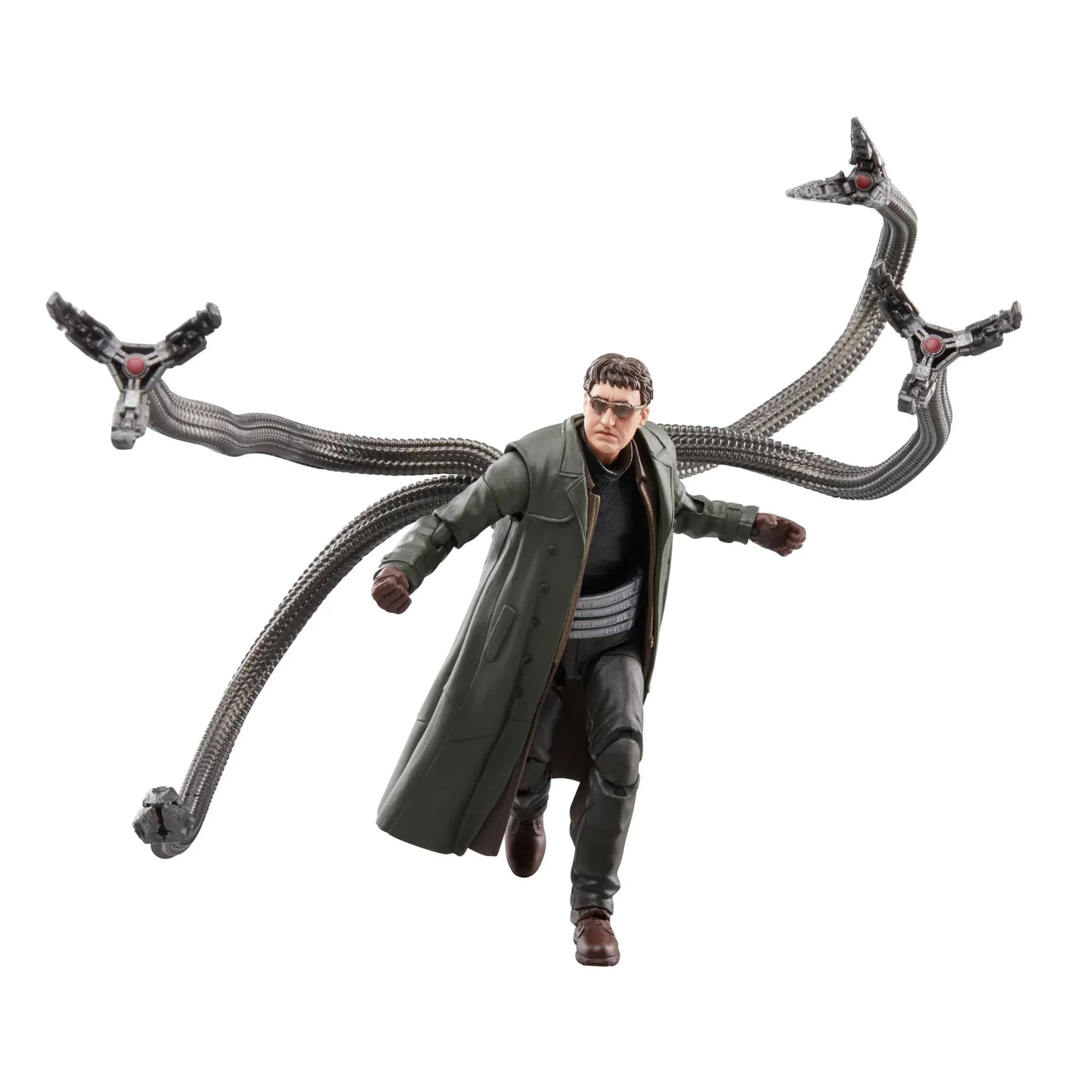 アクションフィギュア Marvel Legends Series ドクター・オクトパス スパイダーマン ノー・ウェイ・ホーム ハズブロ 15cm 機械式触手 4本 多可動ポイント 差替ハンドパーツ 4種 精巧塗装 映画再現 ファンコレクター向け
