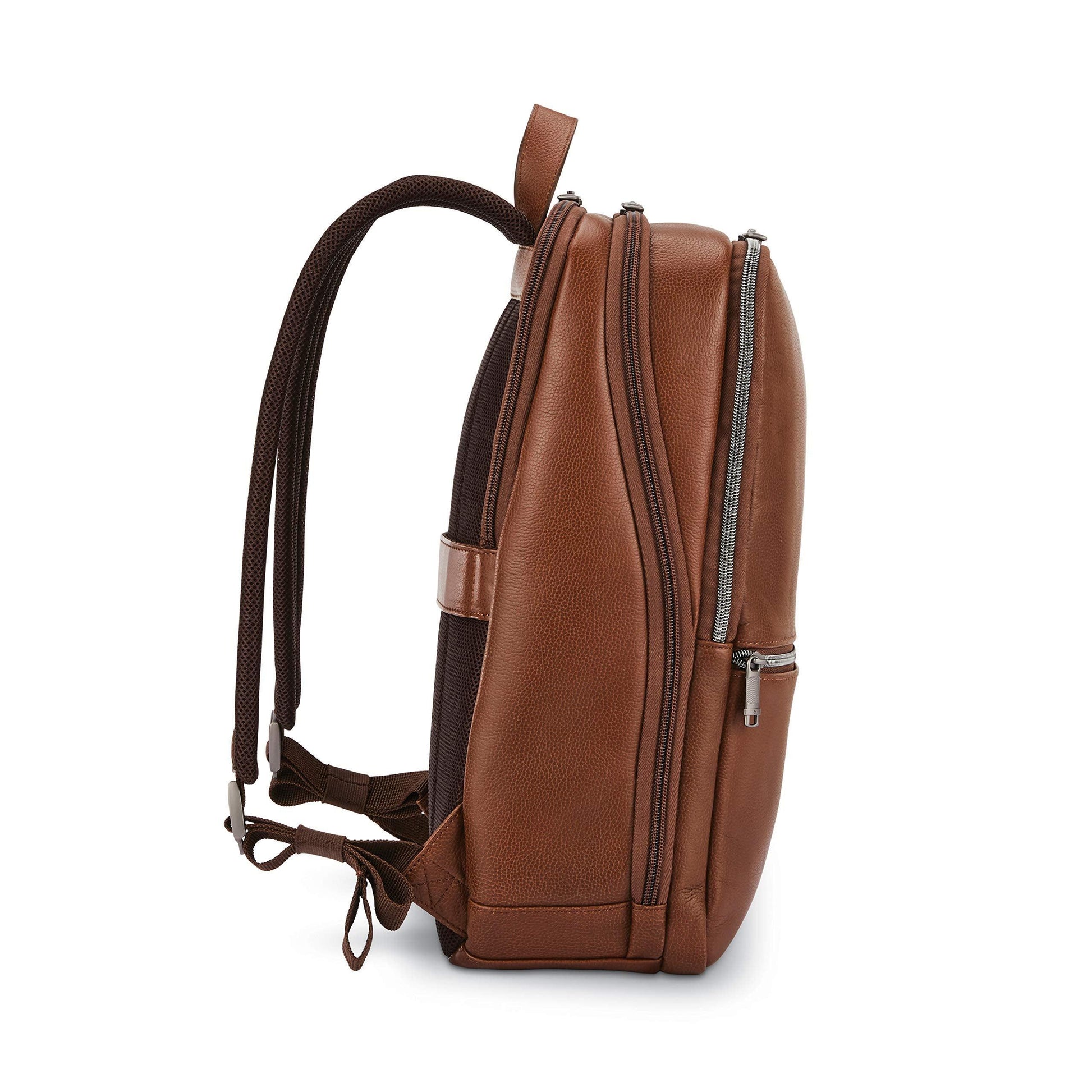 ビジネスリュック Samsonite クラシック レザー スリム バックパック 並行輸入品 サムソナイト メンズ 本革 A4 通勤 通学 出張 PC収納 15.6インチ ノートパソコン タブレット バッグ ビジネスバッグ リュックサック デイパック 防水 軽量 - Trade Center