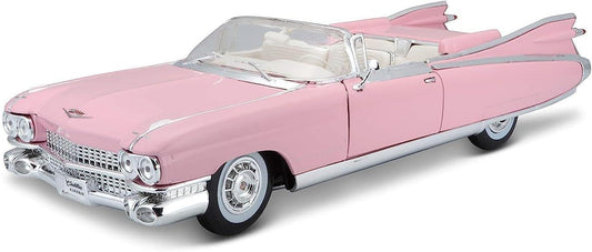 ミニカー Maisto キャデラック エルドラド ビアリッツ 1959 1/18 スケール モデルカー アメリカ車 クラシックカー フィンテール デザイン クローム仕上げ 高級車 ヴィンテージ 精巧 完成品 自動車模型 - Trade Center