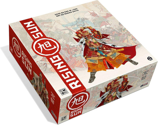 戦略ボードゲーム ライジングサン Rising Sun 幻想の戦国日本 氏族の覇権争い 3-5人用 精巧ミニチュア 四季展開 名誉トラック 交渉と戦略 神々の恩恵 伝説的モンスター 切腹と人質 非公開競り エリック・M・ラング エイドリアン・スミス 輸入英語版 - Trade Center