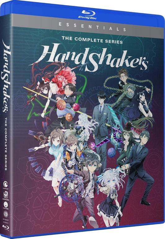 Blu-ray ハンドシェイカー コンプリートシリーズ GoHands 圧倒的映像美 1080p HD 高画質 英語5.1 日本語2.0 チャンネル 2枚組 総計329分 特典映像収録 TVシリーズ全12話 特別エピソード13 完全収録 新規ファン必見 