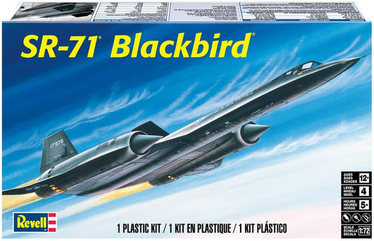 アウトレット品 プラスチックモデル組み立てキット SR-71ブラックバード 1/72スケール ビッグスケール約38cm 冷戦時代 伝説の超音速偵察機 アメリカ空軍戦略偵察機 スナップフィット方式 接着剤不要 高精細コックピットディテール