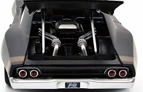 アウトレット品 ミニカー ジャダトイズ ワイルドスピード9 ダッジ チャージャー ワイドボディ 1968 1:24スケール 映画再現 アメ車 マッスルカー フォルム迫力 映画ファン必見 愛車ドミニク トレット活躍モデル 車種特徴グリル独特