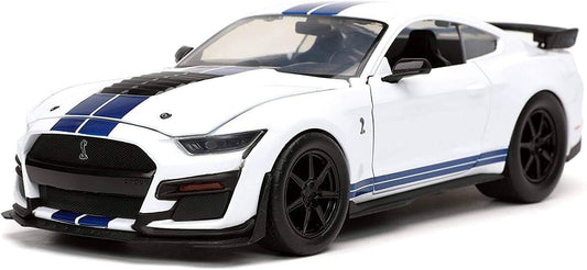 アウトレット品 ダイキャストモデル 1/24スケール フォード マスタング シェルビーGT500 JADAトイズ 卓越したディテール 精密鋳造 技術 再現 力強いボディライン 象徴的 コブラエンブレム レーシングドライバー キャロル シェルビー 傑作 パフォーマンス