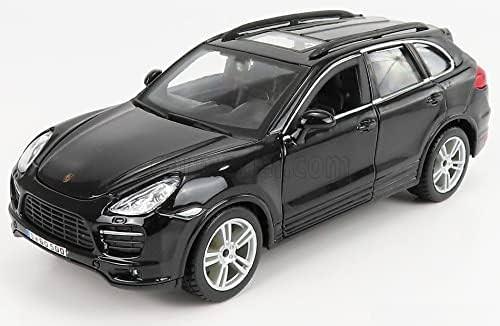 アウトレット品 ミニカー Porsche Cayenne Turbo 2010年モデル 1/24スケール Bburago製 高級SUV ブラックボディ 精密ディテール コレクション向け 高性能V8ツインターボエンジン採用 プレミアムSUV 洗練デザイン プレゼント最適 限定モデル