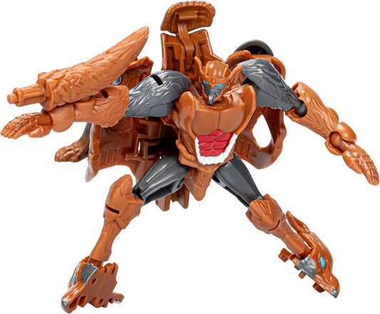 アクションフィギュア ビーストウォーズII タスマニアキッド ハズブロ レガシーユナイテッド コアクラス トランスフォーマー 変形可能 タスマニアデビル 戦士 モード切替 テイルキャノン装着可能 可動式 ポーズ多彩 1998年日本アニメ
