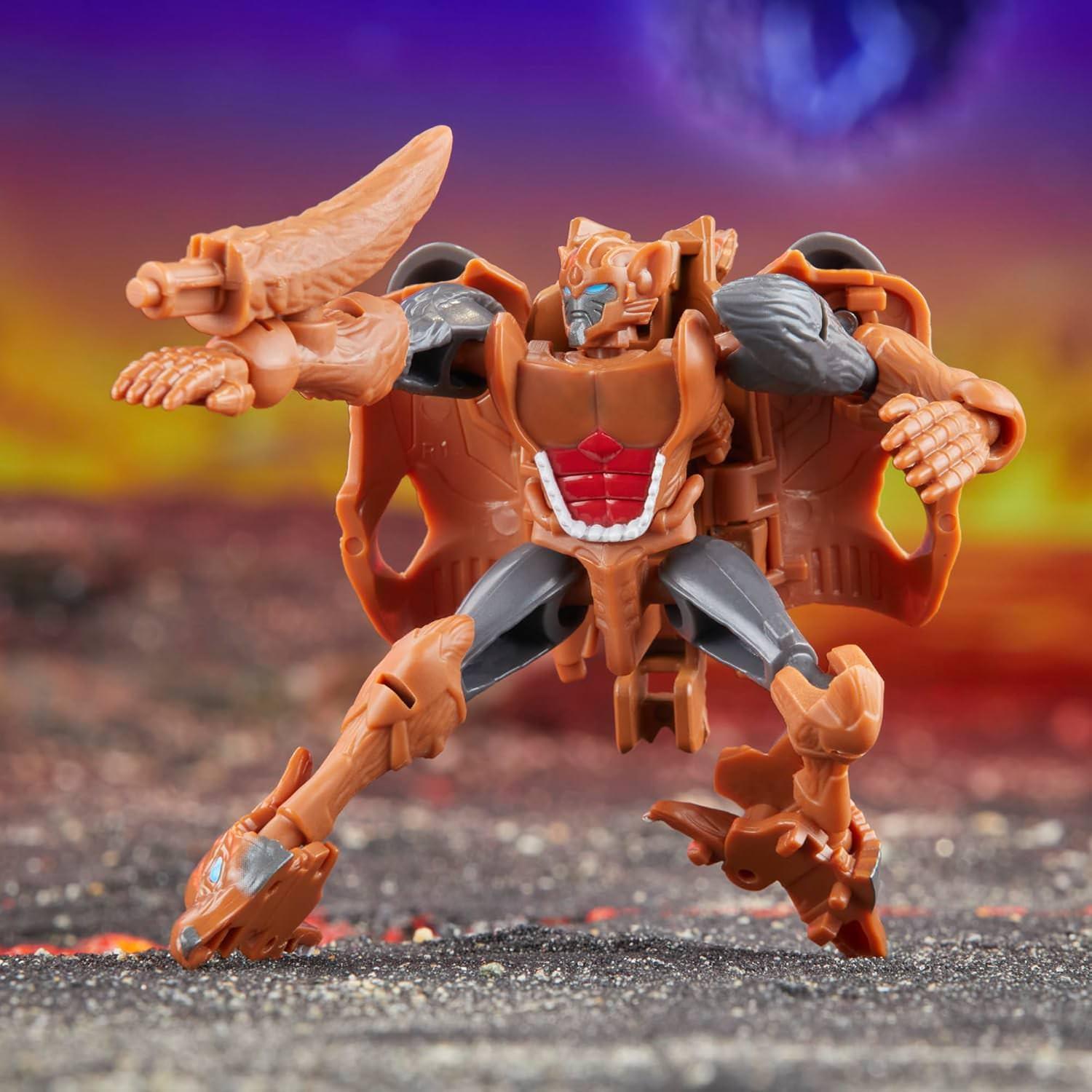 トランスフォーマー アクションフィギュア ビーストウォーズII タスマニアキッド レガシーユナイテッド コアクラス 全長8.9cm 20ステップ変形 ロボットモード タスマニアデビルモード テイルキャノン付属 頭部腕脚可動 40周年記念レガシーシリーズ ハズブロ公式 - Trade Center