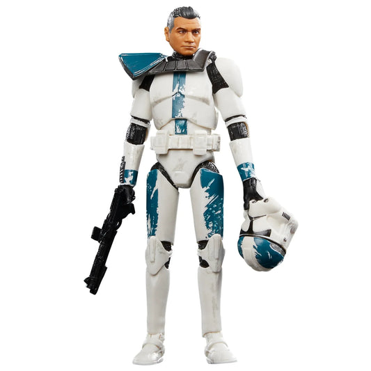 フィギュア スター・ウォーズ クローン・キャプテン・ハウザー ビンテージコレクション ハズブロ レトロパッケージ 10cm 可動関節 取り外し可能ヘルメット ブラスター付き エピソード6 40周年記念 限定品 戦闘用装甲精密再現 シリーズ