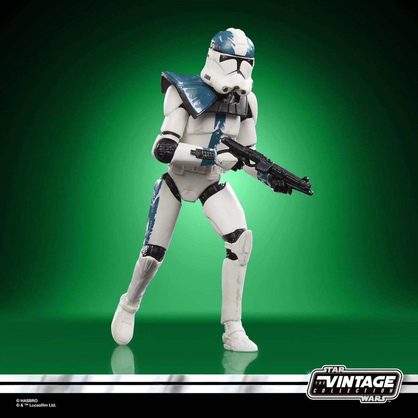 フィギュア スター・ウォーズ クローン・キャプテン・ハウザー ビンテージコレクション ハズブロ レトロパッケージ 10cm 可動関節 取り外し可能ヘルメット ブラスター付き エピソード6 40周年記念 限定品 戦闘用装甲精密再現 シリーズ 並行輸入品