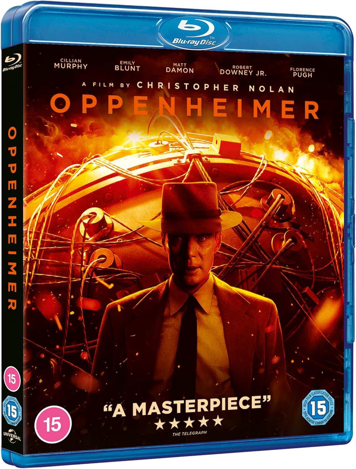 Blu-ray オッペンハイマー クリストファー ノーラン IMAX映像技術 黒白白黒65mmフィルム 音響English DTS-HD Master Audio5.1 特典映像豊富 歴史的傑作 物理学者J・ロバート・オッペンハイマー博士の人生と葛藤描写