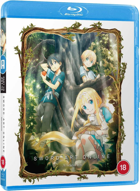 Blu-ray ソードアート・オンライン アリシゼーション Part 1 A-1 Pictures 川原礫原作 美麗な映像と壮大な物語 新たな仮想世界アンダーワールドで繰り広げられるキリト ユージオ アリスの友情と冒険の名作シリーズ