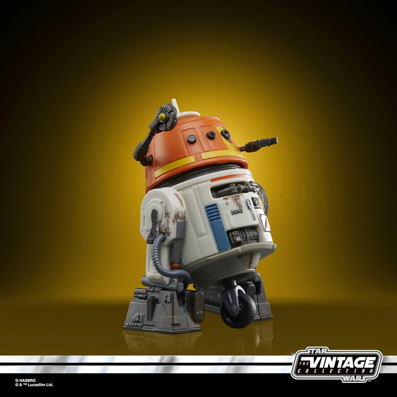 スター・ウォーズ アソーカ ヴィンテージコレクション チョッパー C1-10P ハズブロ 3.75インチ アクションフィギュア 高度可動交換レーダーディッシュ 傾け可能ドーム 復刻パッケージ 2024年発売 コレクター向け