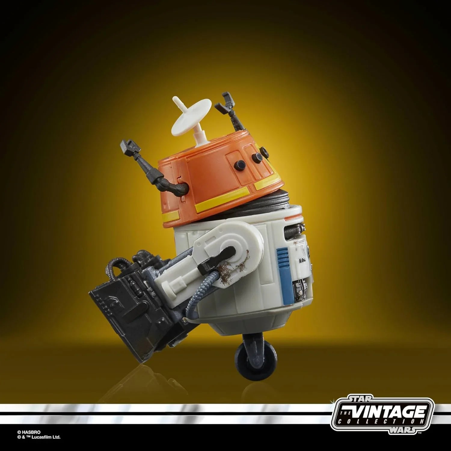 スター・ウォーズ アソーカ ヴィンテージコレクション チョッパー C1-10P ハズブロ 3.75インチ アクションフィギュア 高度可動交換レーダーディッシュ 傾け可能ドーム 復刻パッケージ 2024年発売 コレクター向け